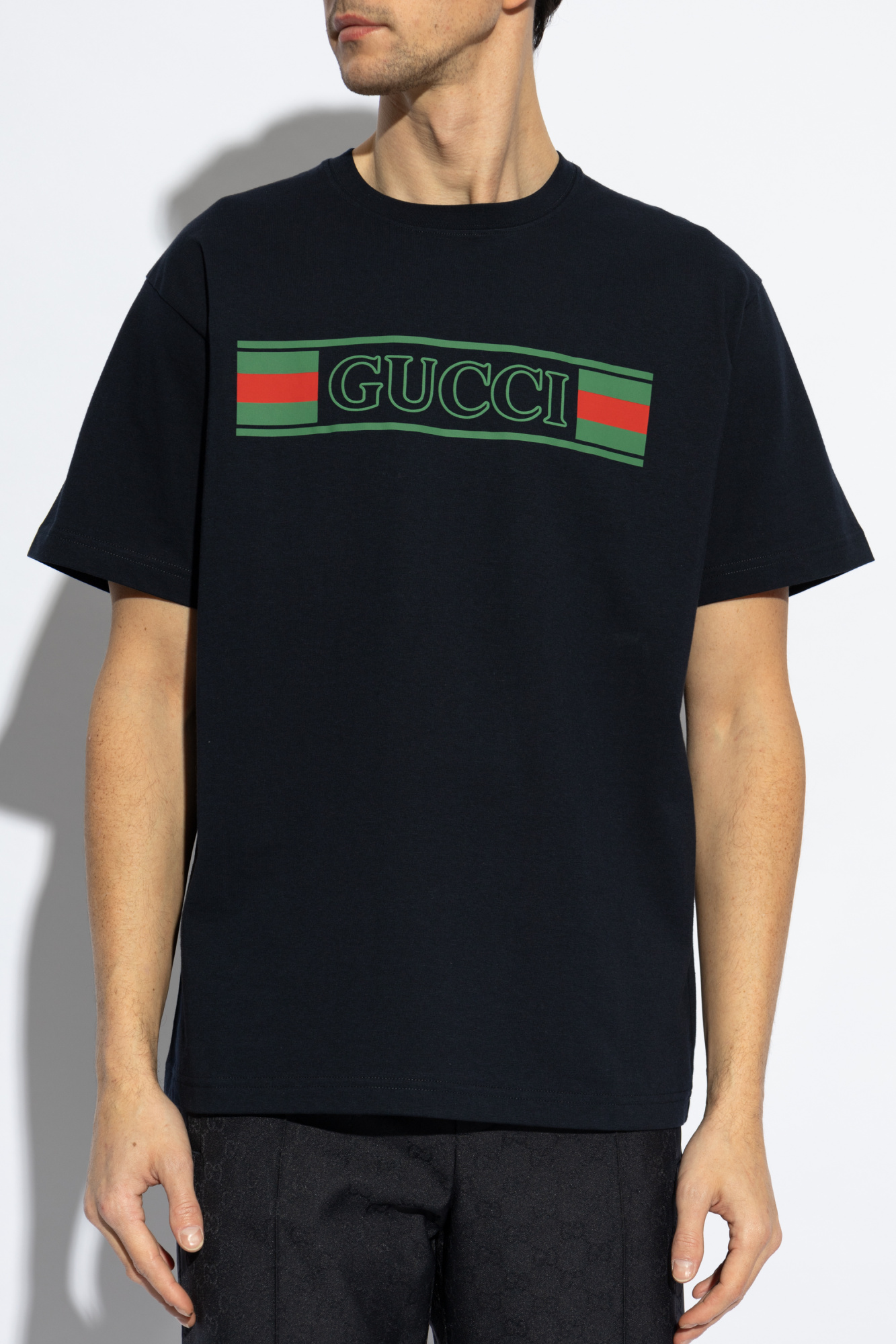 Gucci T-shirt with logo | Men's Clothing | Vitkac Gucci T-shirt with logo | Men's Clothing | Vitkac